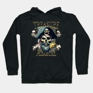 Treasure Pleasure: Pirate & Skull Revelry Hoodie